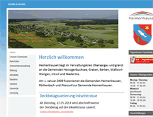 Tablet Screenshot of heimenhausen.ch